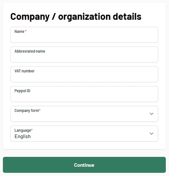 step 7 - company details
