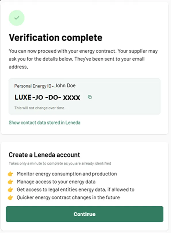 step 13 - verification complete